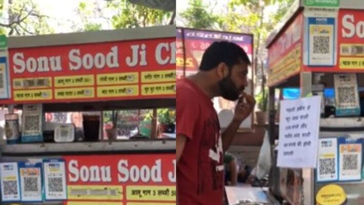 delhi man names his food stall after bollywood actor sonu sood delhi man names his food stall after bollywood actor sonu sood
