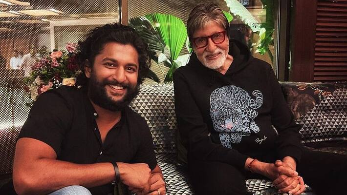 hero nani shares happy moments with amithabh bachchan hero nani shares happy moments with amithabh bachchan