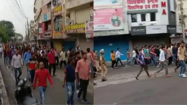 Rajasthan : Protests break out in Udaipur over beheading of Hindu shopkeeper, internet snapped Rajasthan : Protests break out in Udaipur over beheading of Hindu shopkeeper, internet snapped