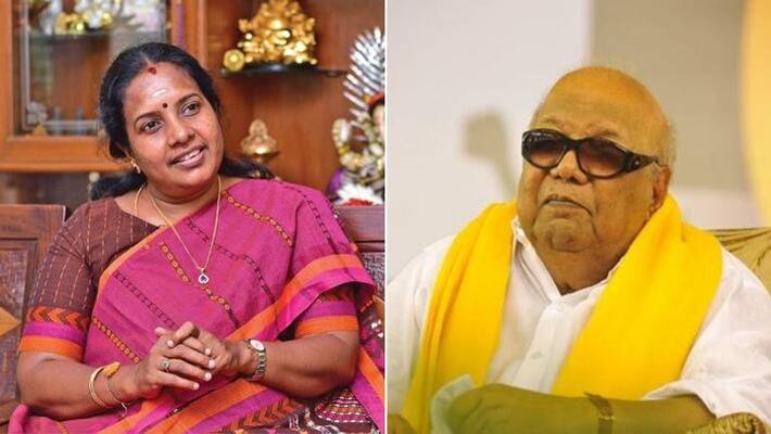 Will Karunanidhi be responsible for the Coimbatore riots asked bjp mla vanathi srinivasan Will Karunanidhi be responsible for the Coimbatore riots asked bjp mla vanathi srinivasan