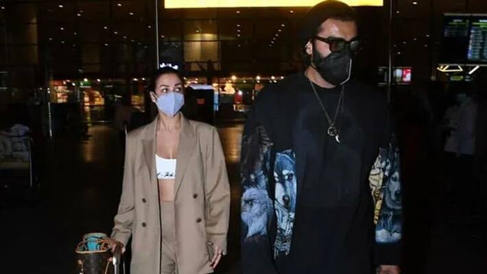Malaika Arora gets trolled for her outfit as she spotted at Mumbai Airport with boyfriend Arjun Kapoor AKA Malaika Arora gets trolled for her outfit as she spotted at Mumbai Airport with boyfriend Arjun Kapoor AKA
