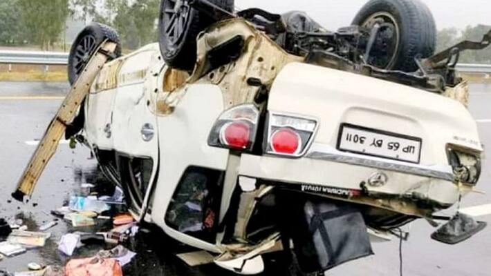Nagaur news 5 people of same family died on the spot in road accident pwt Nagaur news 5 people of same family died on the spot in road accident pwt