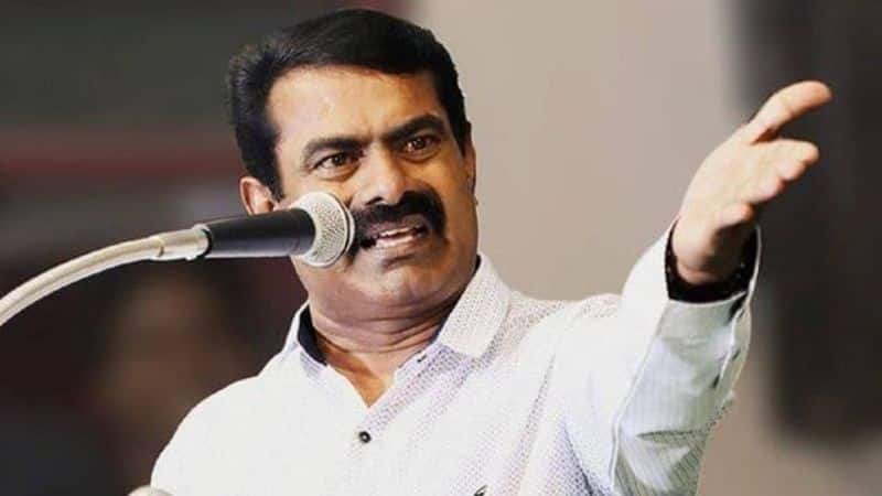 DMK government doing beef politics this is the Dravidian Model Seeman angry