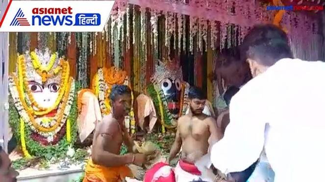 video of Jagannath Rath Yatra taken out in Ranchi Jharkhand KPZ