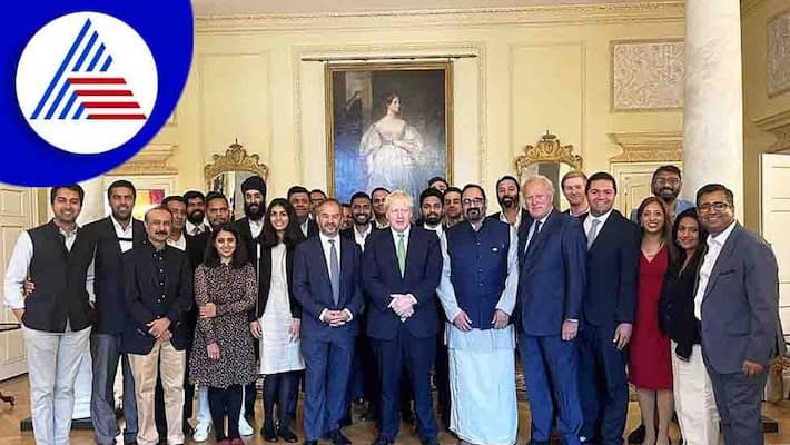 central minister Rajeev chandrasekhar met UK PM Boris Johnson on the sidelines of India Global Forum san central minister Rajeev chandrasekhar met UK PM Boris Johnson on the sidelines of India Global Forum san
