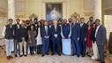 MoS Rajeev Chandrasekhar meets UK PM Boris Johnson with startup stars of New India