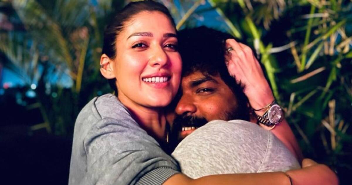 நயன்தாராவை இறுக்கி அணச்சு போஸ் கொடுத்த விக்கி... போட்டோ பார்த்து புலம்பித் தள்ளும் நெட்டிசன்கள்