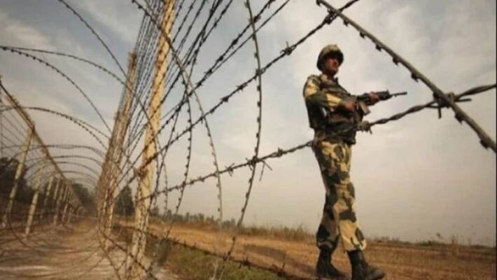 BSF recovered assault weapons at India-Pakistan border in Punjab, see list of smuggled weapons, DVG BSF recovered assault weapons at India-Pakistan border in Punjab, see list of smuggled weapons, DVG