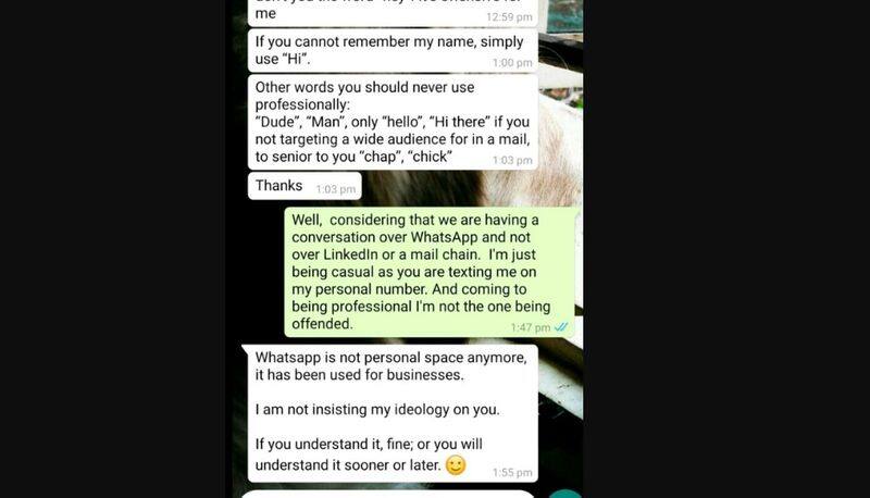 how to call your boss in office whatsapp chat between employee and boss goes viral akb