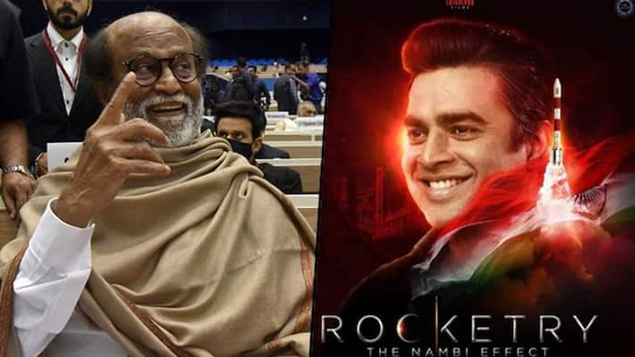 Superstar Rajinikanth reviews Madhavan's 'Rocketry'; here's what Thalaivar has to say snt Superstar Rajinikanth reviews Madhavan's 'Rocketry'; here's what Thalaivar has to say snt