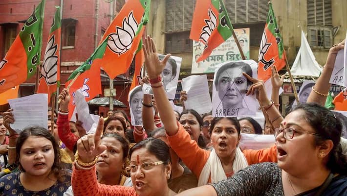 Bhopal FIR registered against TMC MP Mahua Moitra for remark about Goddess Kaali snt Bhopal FIR registered against TMC MP Mahua Moitra for remark about Goddess Kaali snt