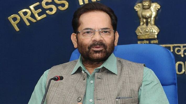 Mukhtar Abbas Naqvi resigns as Union Minister of Minority Affairs bsm Mukhtar Abbas Naqvi resigns as Union Minister of Minority Affairs bsm