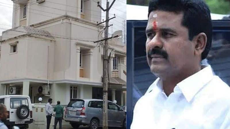 Edappadi Palaniswami has condemned the raid on former minister Kamaraj house