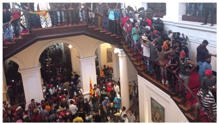 Gotabaya Rajapaksa have fled from home Gotabaya Rajapaksa have fled from home