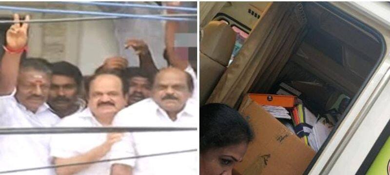 There was a complaint that Jayalalitha gifts were stolen from the AIADMK head office