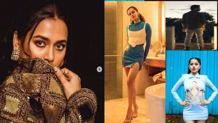 These bolly celebs like tapasee pannu, nora fatehi, urfi javed, rajkumar rao, tejasswi prakash have been trolled badly for their worst fashion outfit anbad These bolly celebs like tapasee pannu, nora fatehi, urfi javed, rajkumar rao, tejasswi prakash have been trolled badly for their worst fashion outfit anbad