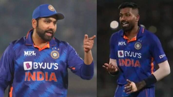 India vs England 2022 Netizens claimed Hardik Pandya use abused against Rohit Sharma see viral video spb India vs England 2022 Netizens claimed Hardik Pandya use abused against Rohit Sharma see viral video spb