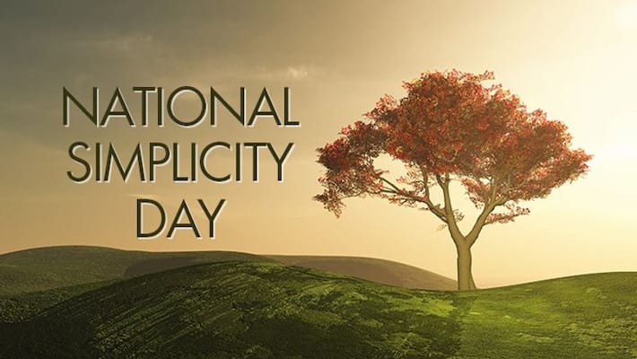 National Simplicity Day 2022 Why do we celebrate Know date history and significance of the day gcw National Simplicity Day 2022 Why do we celebrate Know date history and significance of the day gcw