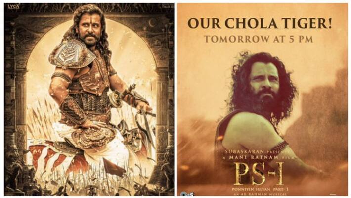 Karthi Chiyaan Vikram Reached Hyderabad For Ponniyin Selvan Second Single Karthi Chiyaan Vikram Reached Hyderabad For Ponniyin Selvan Second Single