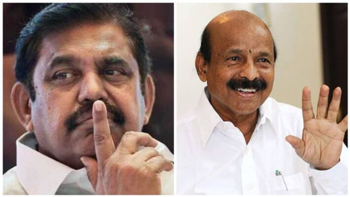 EPS Ponnaiyan meeting after release of audio related to AIADMK ex ministers EPS Ponnaiyan meeting after release of audio related to AIADMK ex ministers