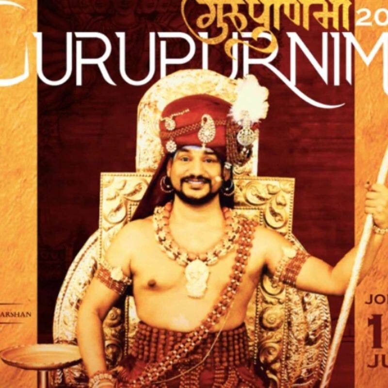 After a long time Nithyananda is making a live appearance tonight on the occasion of Guru Poornima