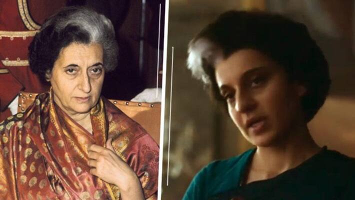 Kangana Ranaut, dressed as Indira Gandhi Watch the teaser of Emergency bsm Kangana Ranaut, dressed as Indira Gandhi Watch the teaser of Emergency bsm