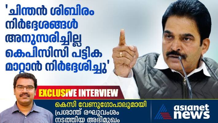 Interview with AICC General Secretary KC Venugopal BY Prashanth Raghuvamsam Interview with AICC General Secretary KC Venugopal BY Prashanth Raghuvamsam