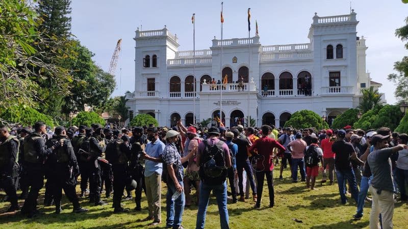 Former president Rajapaksa will depart Singapore for Sri Lanka, according to a cabinet spokeswoman.