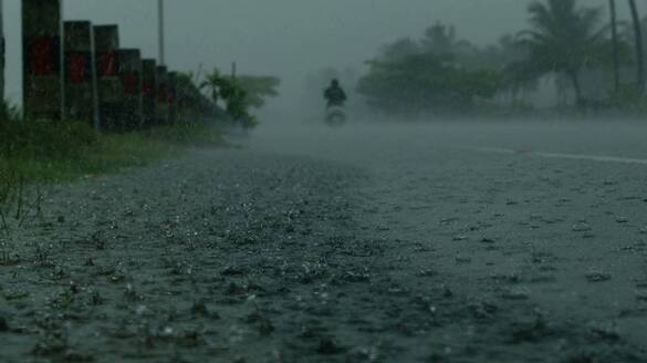 rain fall widely in kottayam with light thunderstorm