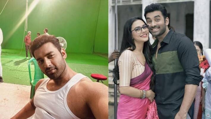 Watch the video of Ankush playing with Nusrat on the shooting set anbsd Watch the video of Ankush playing with Nusrat on the shooting set anbsd