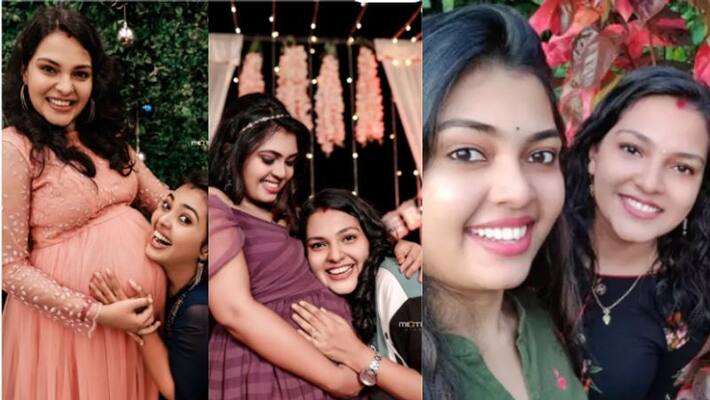 Mridula vijay share photo with her sister Mridula vijay share photo with her sister