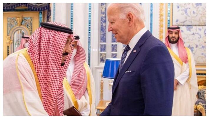 Joe Biden met Saudi ruler and crown prince Joe Biden met Saudi ruler and crown prince