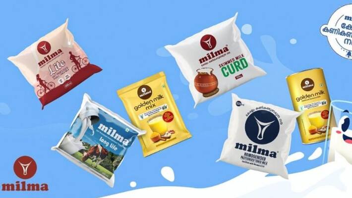 Price hiked for Milma Products Price hiked for Milma Products