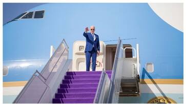 US President Joe Biden arrived in Delhi for G20 Summit 2023 ksp US President Joe Biden arrived in Delhi for G20 Summit 2023 ksp