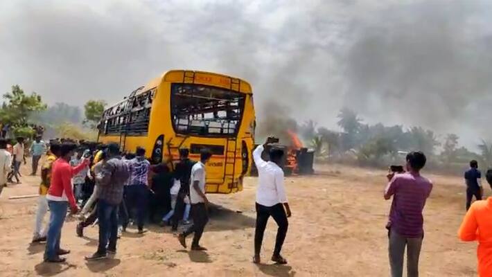 Who are the reasons of Kallakurichi riots? Minister AV Velu's reply to EPS complaint Who are the reasons of Kallakurichi riots? Minister AV Velu's reply to EPS complaint