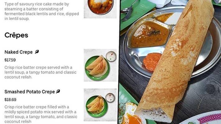 US restaurant sells dosa as naked crepe for Rs 1400 vada as dunked doghnut desis cant keep calm gcw US restaurant sells dosa as naked crepe for Rs 1400 vada as dunked doghnut desis cant keep calm gcw