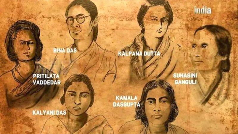 group of revolutionary women who took arms against the British empire