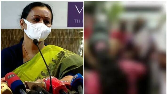 Minister Veena George condemns removal of inners of students at NEET exam 2022 Minister Veena George condemns removal of inners of students at NEET exam 2022
