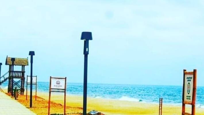 Honnavar Eco Beach damaged after sea erosion gow Honnavar Eco Beach damaged after sea erosion gow