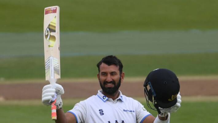 Cheteshwar Pujara hits hundred as Sussex Cheteshwar Pujara hits hundred as Sussex