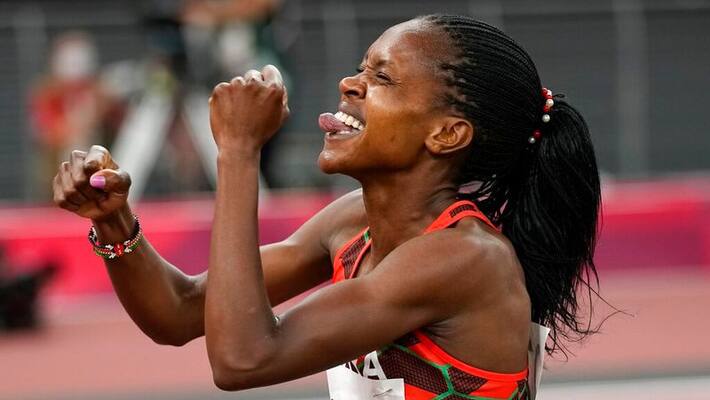 Faith Kipyegon wins gold 1500 mtr at World Athletics Championships Faith Kipyegon wins gold 1500 mtr at World Athletics Championships