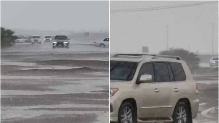 Abu Dhabi police issue alert as rains hit parts of UAE Abu Dhabi police issue alert as rains hit parts of UAE