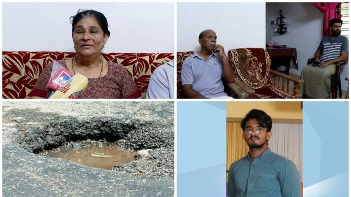death falling into pothole on road ,family files police complaint death falling into pothole on road ,family files police complaint
