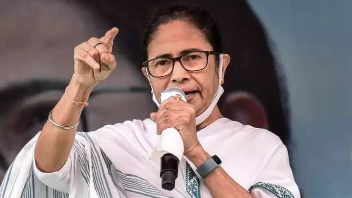 Mamata Banerjee criticizes central agency from Nazrul Manch after Partha Chatterjee's arrest bsm Mamata Banerjee criticizes central agency from Nazrul Manch after Partha Chatterjee's arrest bsm