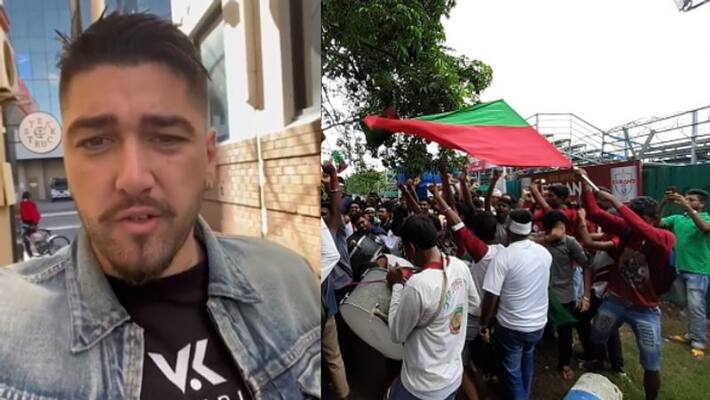 Australian forward player Dimitri Petratos send video message for ATK Mohun Bagan fans spb Australian forward player Dimitri Petratos send video message for ATK Mohun Bagan fans spb