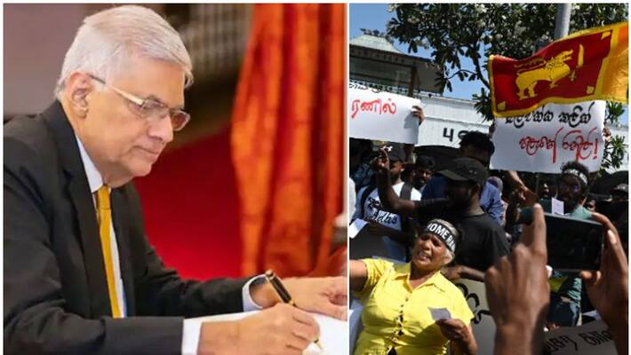 president vikramasinge warns sri lanka protesters to leave his office president vikramasinge warns sri lanka protesters to leave his office