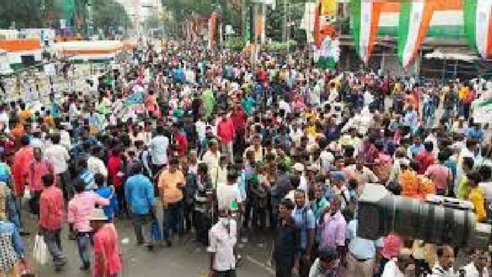 TMC Supporters are coming to join 21 July Shahid Diwas rally ANBSS TMC Supporters are coming to join 21 July Shahid Diwas rally ANBSS