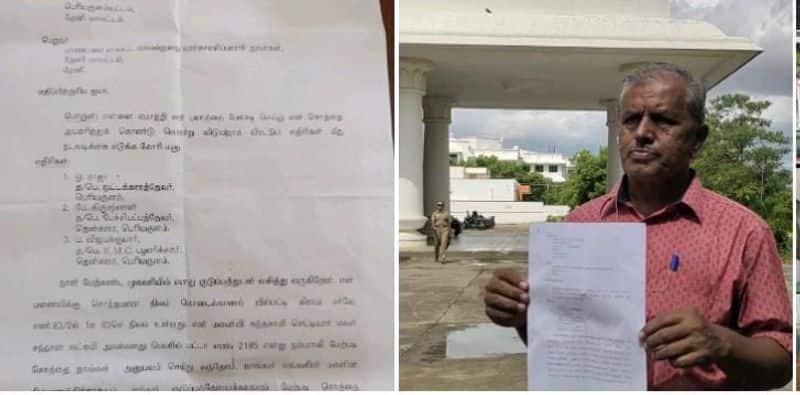 Complaint against OPS brother in Theni police station for threatening to kill after grabbing the land