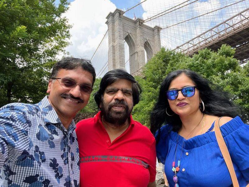 TRajendar returns to india after undergoing successful treatment