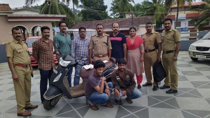 two arrested with hashish oil worth 10 lakh in kozhikode two arrested with hashish oil worth 10 lakh in kozhikode
